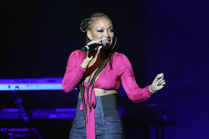 Chanté Moore performs at The Tom Joyner Foundation Fantastic Voyage 20 in 2021